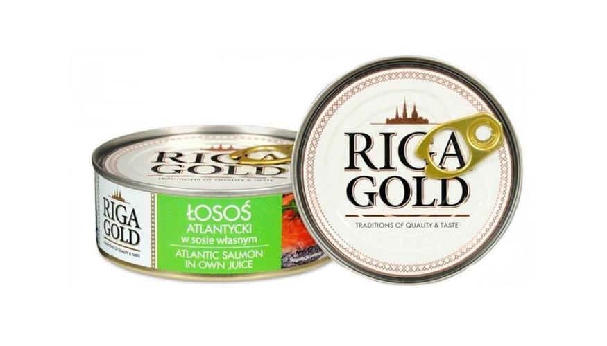 SALMON RIGA GOLD IN OWN JUICE 230G