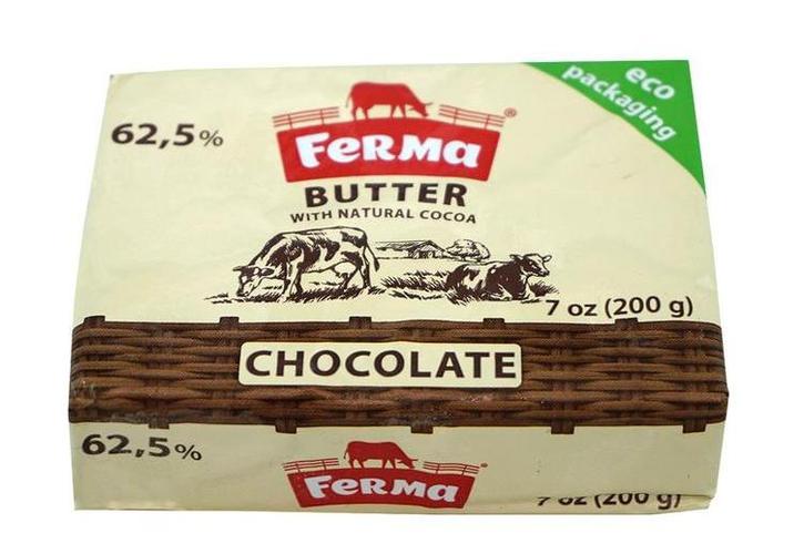 BUTTER FERMA CHOCOLATE 62.5% 200G