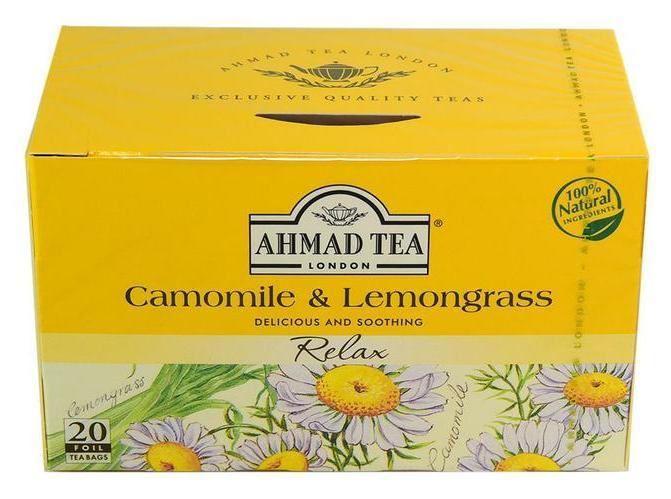 TEA AHMAD CAMOMILE ROMASHKA 20 BAG
