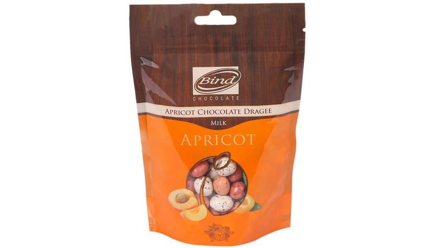 CANDY RUSSKOE DRAJJE APRICOT IN CHOCOLATE BY LB