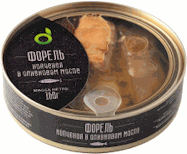 TROUT ECOFOOD ARMENIA RAINBOW IN OLIVE OIL 240G