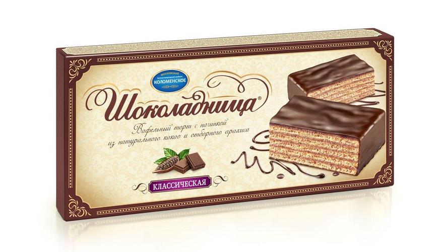 WAFFER KOLOMENSKOE CAKE CHOCOLADNITSA 240G