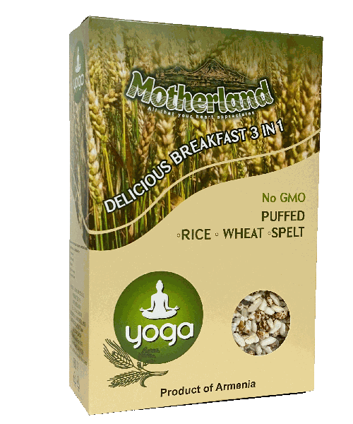 CEREAL MOTHERLAND PUFFED WHOLEGRAIN 300G