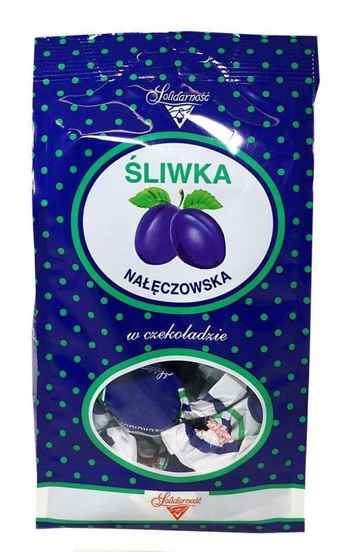 CANDY SOLIDARNOST PLUM IN CHOCOLATE 350G
