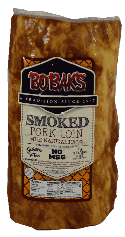 HAM BOBAK SMOKED PORK LOIN WITH NATURAL JUICES BY LB