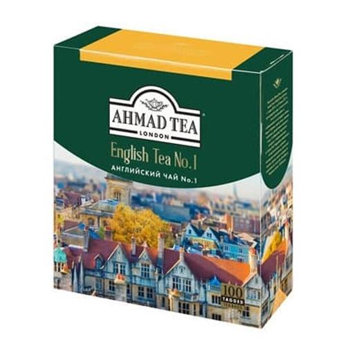 TEA AHMAD ENGLISH METAL 100BAG